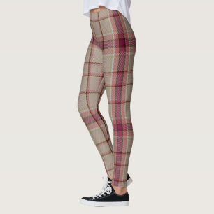 Legging Pink Tartan Natal