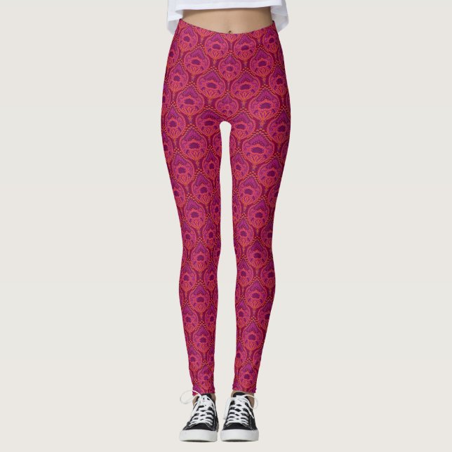 Legging Pinkoinko - Paisley Emplumado (Frente)