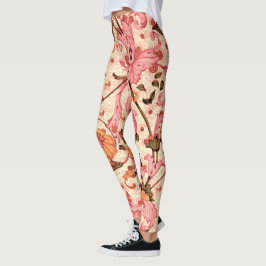 LEGGING PINTOS FLORAIS DE RENAISSÂNCIA FLORENTINA, FLORES