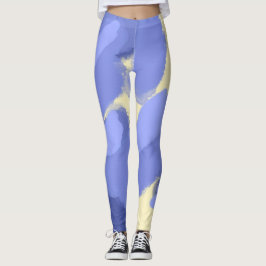 Legging pintura abstrato
