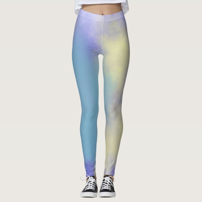 Legging pintura abstrato (Frente)