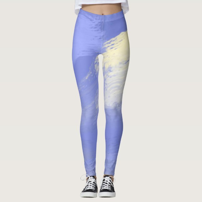 Legging pintura abstrato (Frente)