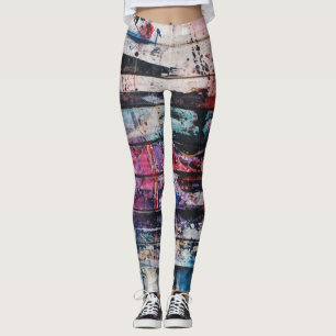 Legging pintura artística