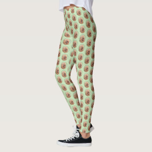 Legging Pintura Briard - Arte Cachorro Original