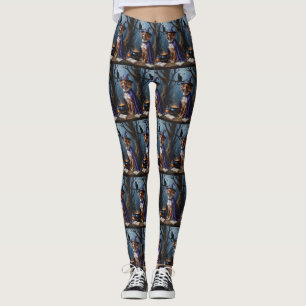 Legging Pintura Caprichosa de Halloween de Bouviers des Fl