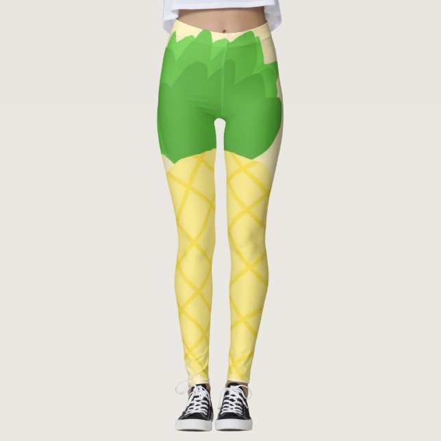 Legging pintura de abacaxi (Frente)