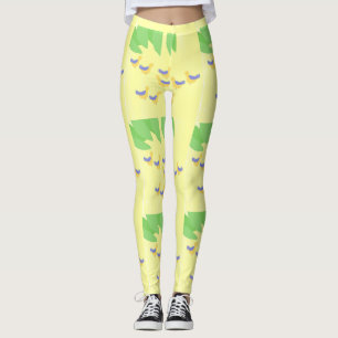 Legging pintura de aves