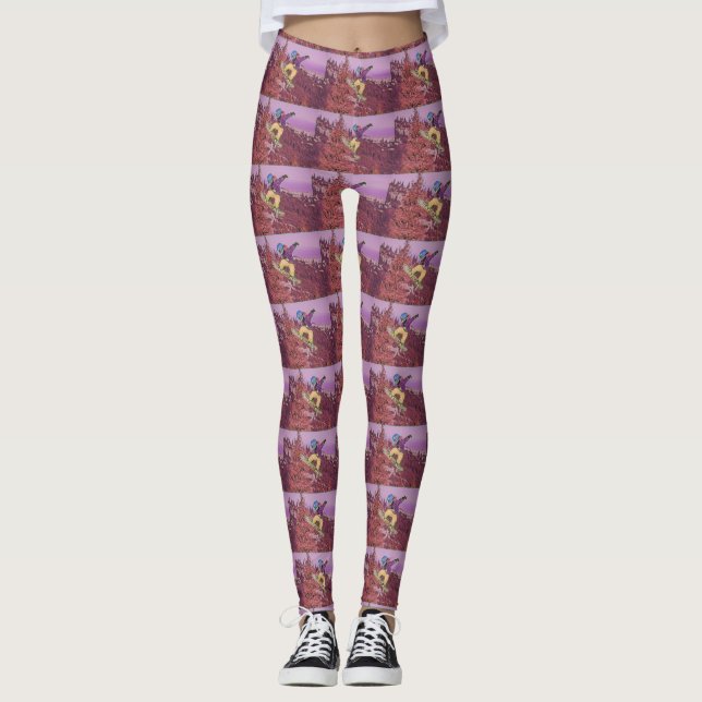 Legging Pintura de neve (Frente)