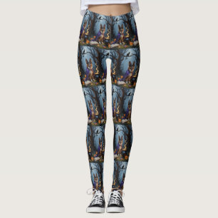 Legging Pintura do Dia das Bruxas, de Shepherd, na Bélgica