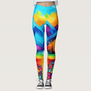 Legging Pintura do Horizonte do Dreamscape
