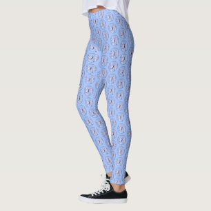 Legging Pintura do Pica-Pau Downy - Arte Original