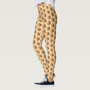 Legging Pintura em Kestrel Americano - Arte original sobre