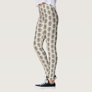 Legging Pintura em Shepherd Holandês - Arte em Cachorro Or