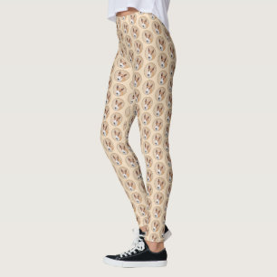 Legging Pintura Miniatura Bull Terrier - Arte Original par