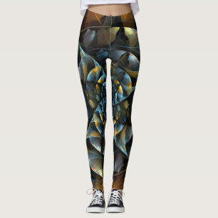 Legging PinWheel Abstrato Art