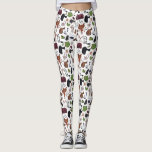 Legging Pista de Cavalo - Cavalo Equestre Diverso<br><div class="desc">As leggings perfeitas para o amante dos cavalos em sua vida. Design apresenta ícones de cavalo colocados sobre um fundo branco.  Perfeito para o estábulo,  evento equino,  a trabalhar fora ou visto divertido do dia a dia.</div>