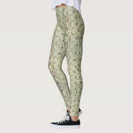 Legging Pitão Snakeskin da víbora da cobra