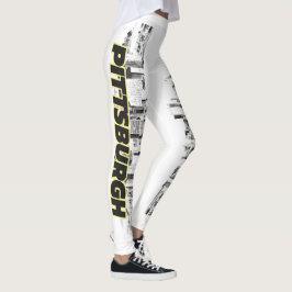 Legging Pittsburgh Skyline