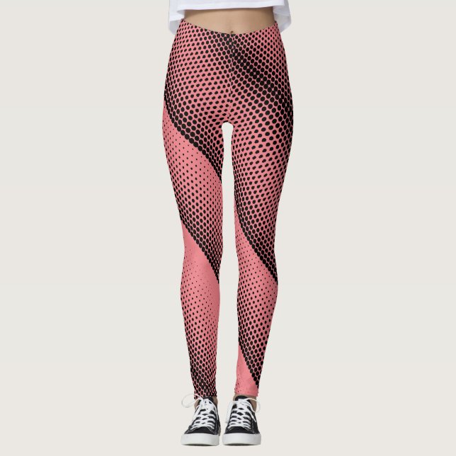 Legging Pixel Pattern 08.B.w Rosa BG (Frente)