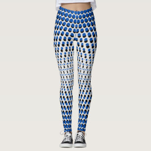 Legging Pixel Pattern 09.BBLK.w OffWhite BG