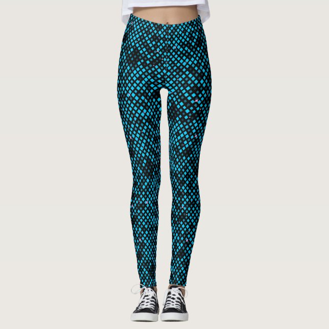 Legging Pixels piscando padrão 01.LBlue. BG preto (Frente)