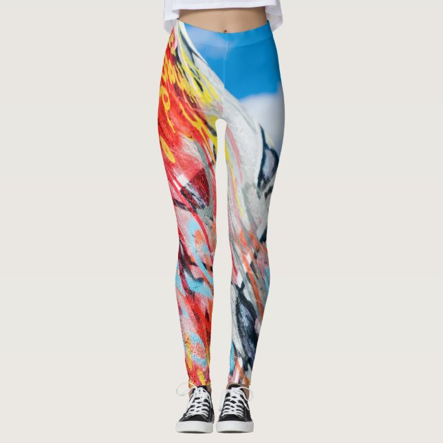 Legging planeta grafite (Frente)