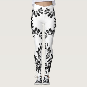 Legging Plantas em Silhouettes