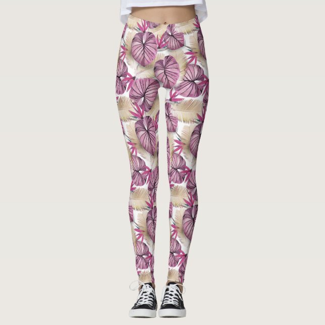 Legging Plantas exóticas (Frente)