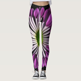 Legging Plantas na mãe do roxo das calças