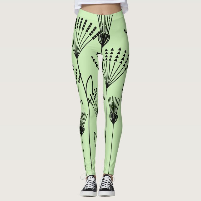 Legging Plantas Stick (Frente)