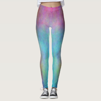 Legging Plasma do arco-íris 3 caneleiras