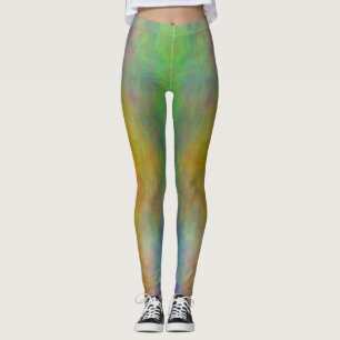 Legging Plasma do arco-íris 4 caneleiras