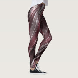 Legging Plumb para Cinza e cor prateada