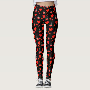 Legging Poção de amor com o geek da química do teste