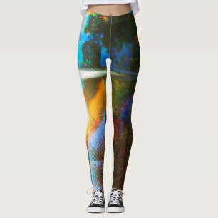 Legging Poças claras