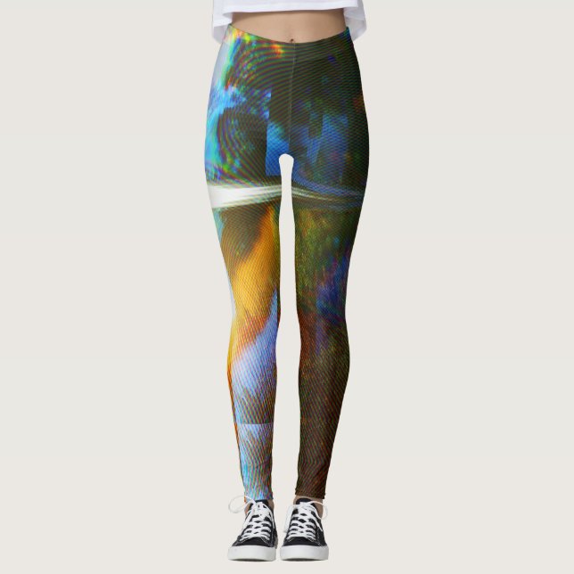 Legging Poças claras (Frente)