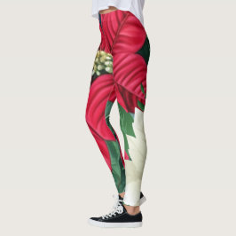 Legging Poinsettia