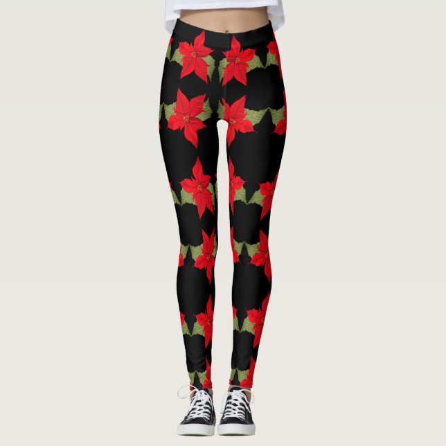 Legging Poinsettia (Frente)