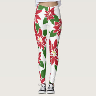 Legging Poinsettia