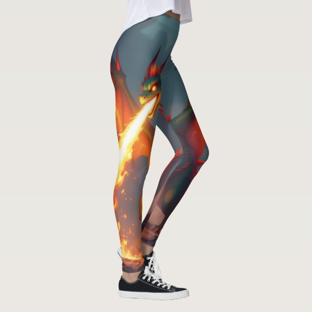 Legging Pokémon und seine Treue Freunde Leinwanddruck (Direita)