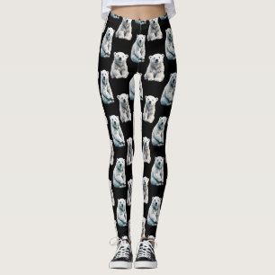 Legging Polar Bear Animal Pattern Design