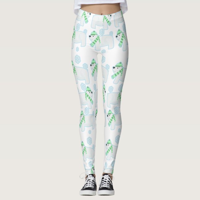 Legging Polar Bear Palooza (Frente)