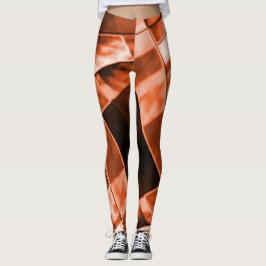 Legging Polos e retângulos de coral, incríveis