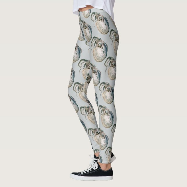Legging Polvo Argonauta, Animais Marinhos Antigos (Esquerda)