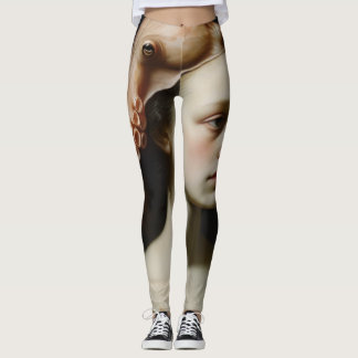 Legging Polvo Eloquentemente Bela Academia Sombria