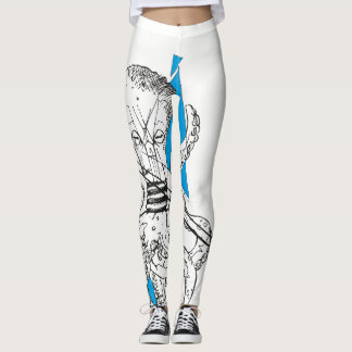 Legging Polvo Octopus genebra de pôr