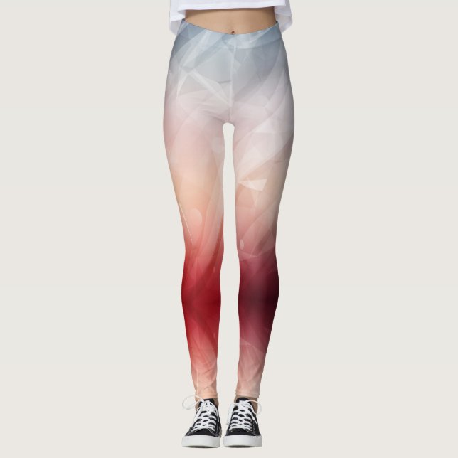 Legging Polygon Love - Power yoga Ir (Frente)