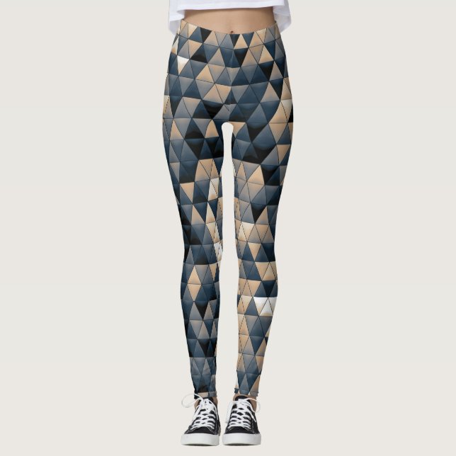 Legging Polygone Love - Power yoga Ir (Frente)