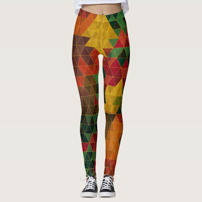 Legging Polygone Love - Power yoga Ir (Frente)