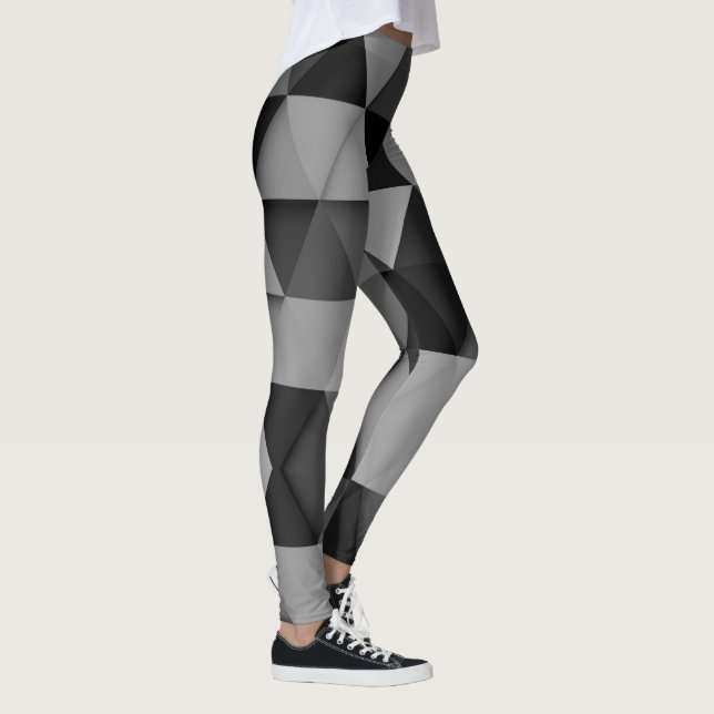 Legging Polygone Love - Power yoga Ir (Direita)